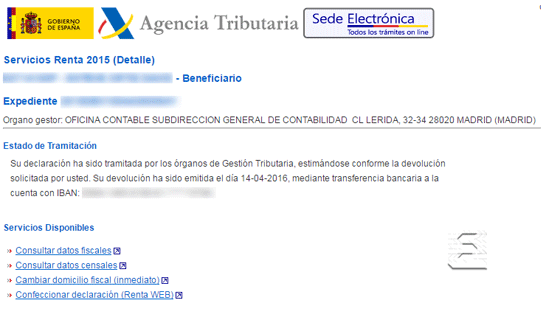Renta 2016: Guía para consultar del pago de la devolución de la Renta 2015