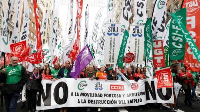 El 80% de los funcionarios de Justicia secunda la huelga, según CSIF ...