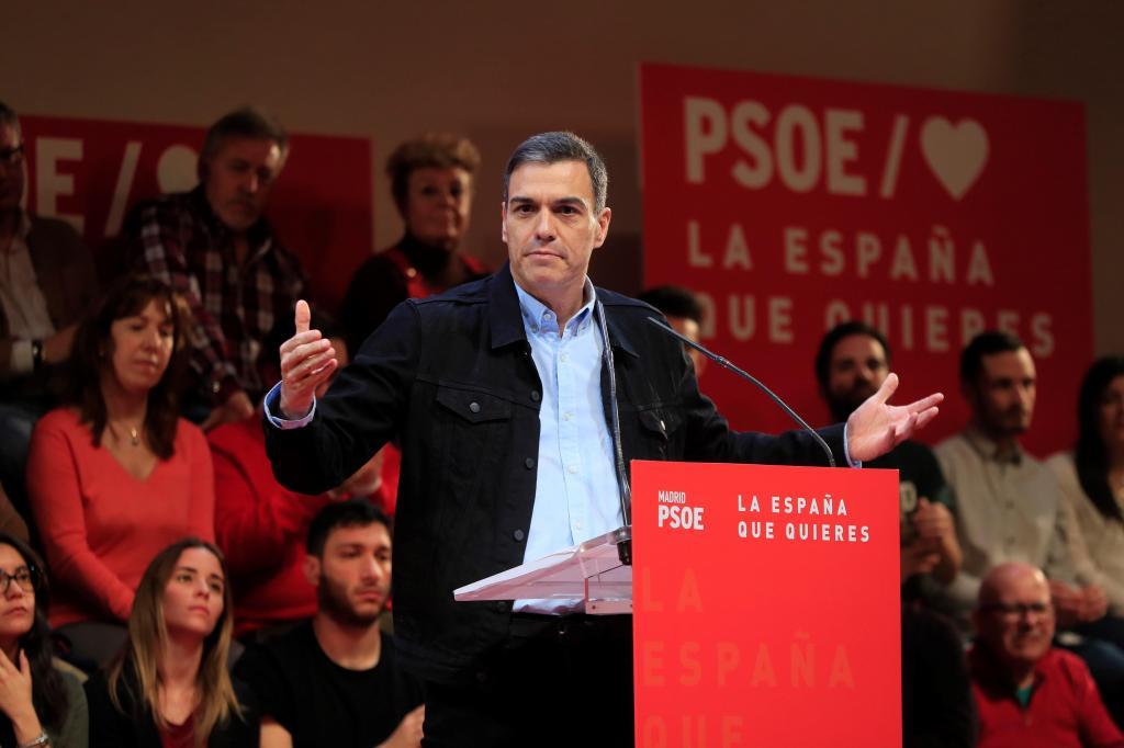 Pedro Sánchez anuncia en un acto del PSOE que el Gobierno aprueba ...