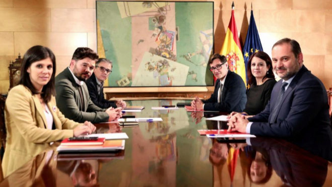 PSOE y ERC avanzan en las negociaciones y volverán a reunirse el 10 de ...