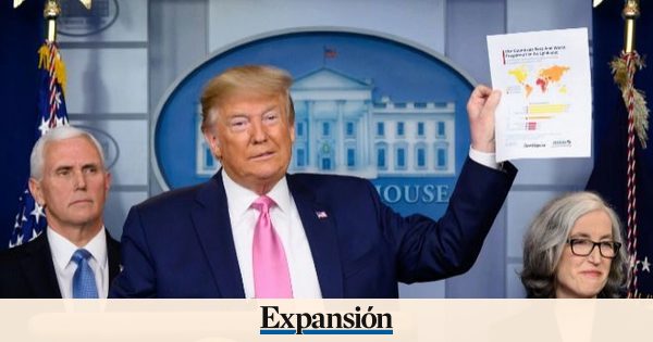 Trump asegura que el riesgo del coronavirus en EEUU es "muy bajo ...