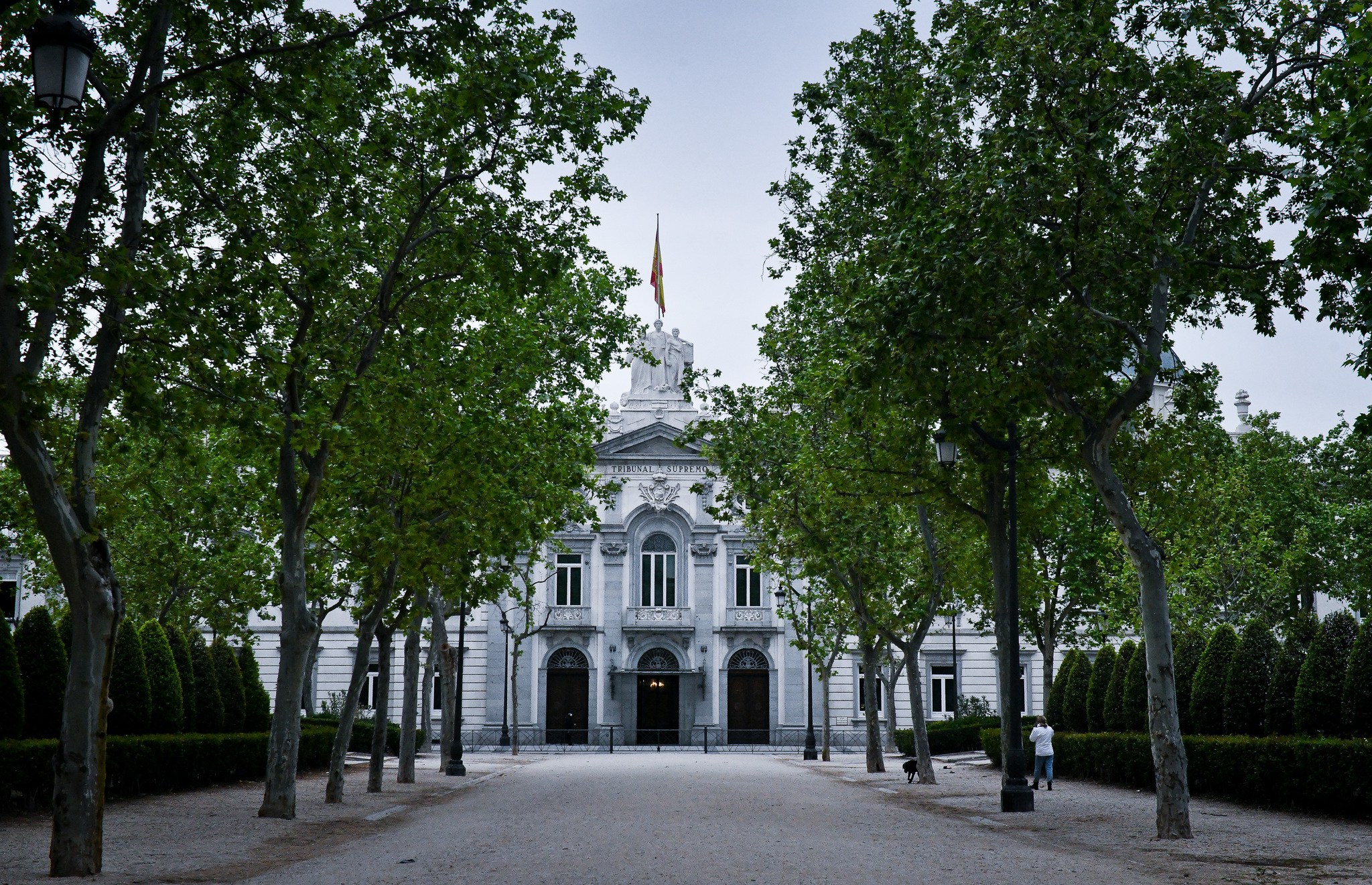 Fachada del Tribunal Supremo en Madrid.