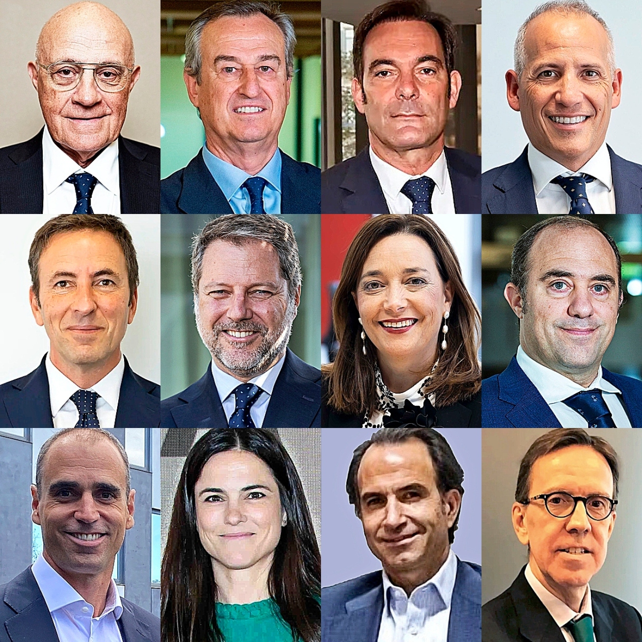 Josep Oliu, César González-Bueno, Gonzalo Barettino, Sergio Palavecino, Carlos Ventura, Marc Prat, Virginia Zafra, Gerardo Artiach, Lluc Sas, Carolina Albuerne, Olaf Díaz-Pintado y Andrés Esteban.