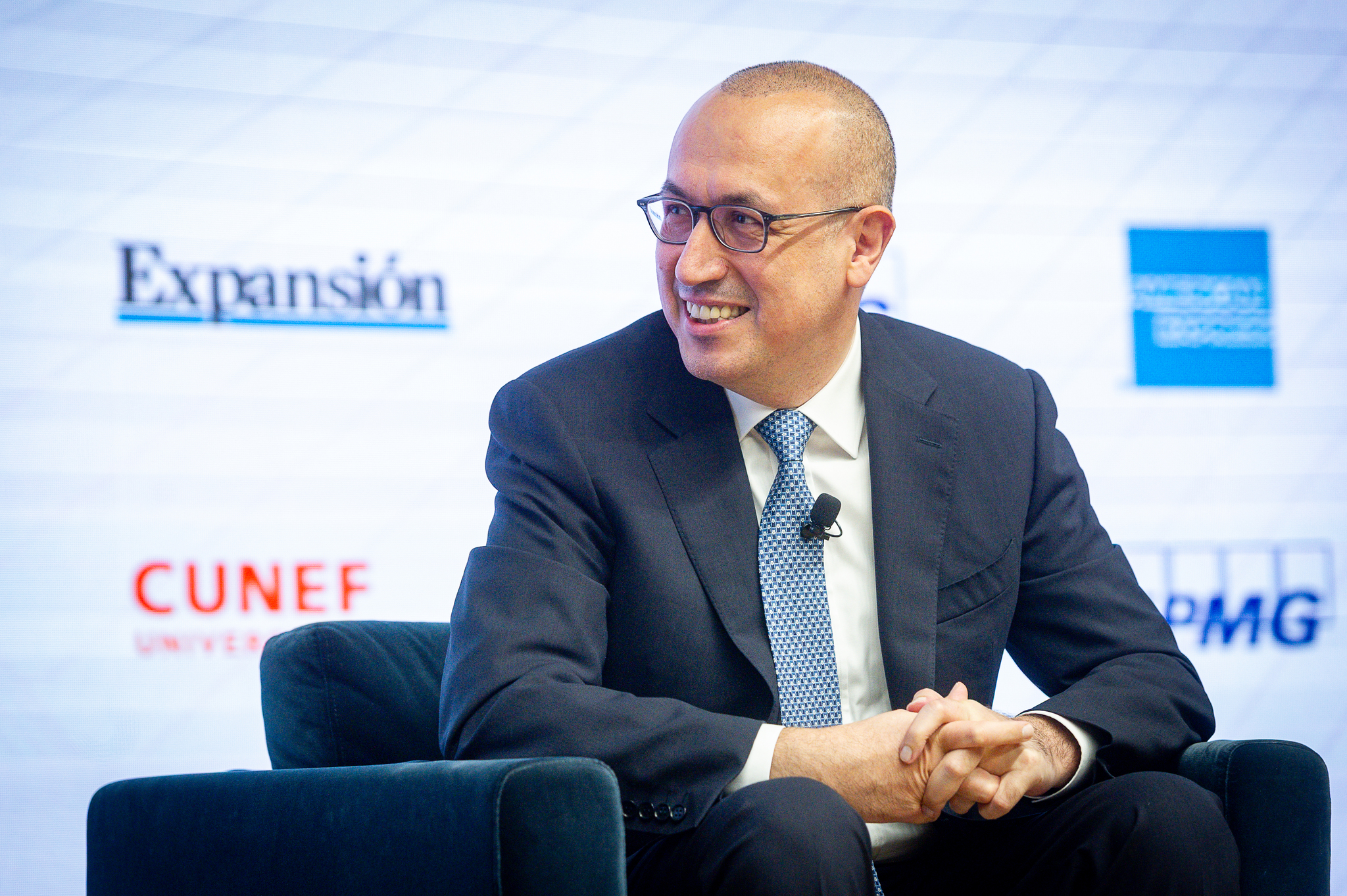 Onur Genç, consejero delegado de BBVA, durante su participación en el XVI Encuentro Financiero EXPANSIÓN-KPMG.