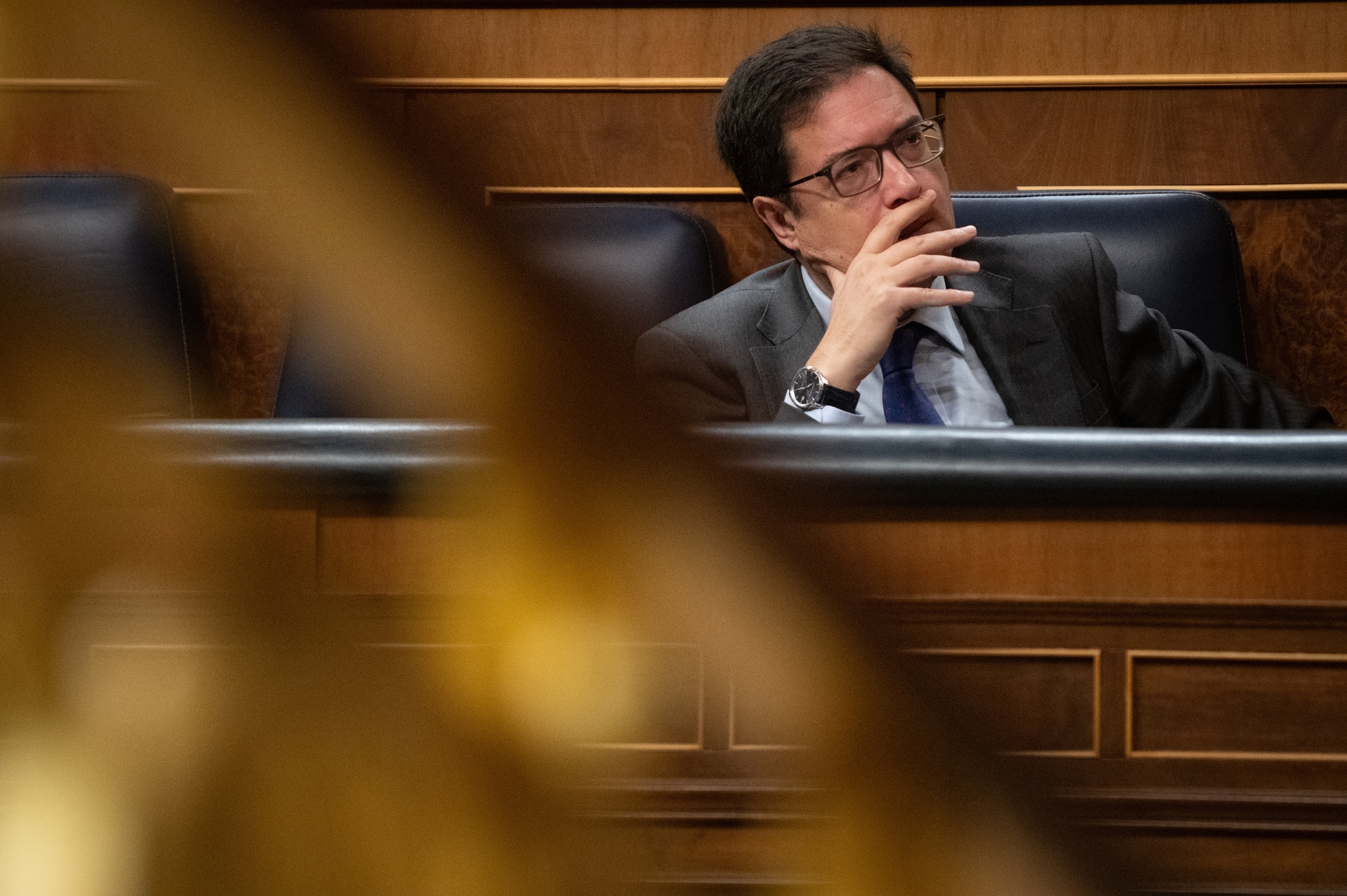 El ministro de Transformaci&oacute;n Digital y Funci&oacute;n P&uacute;blica, &Oacute;scar L&oacute;pez.