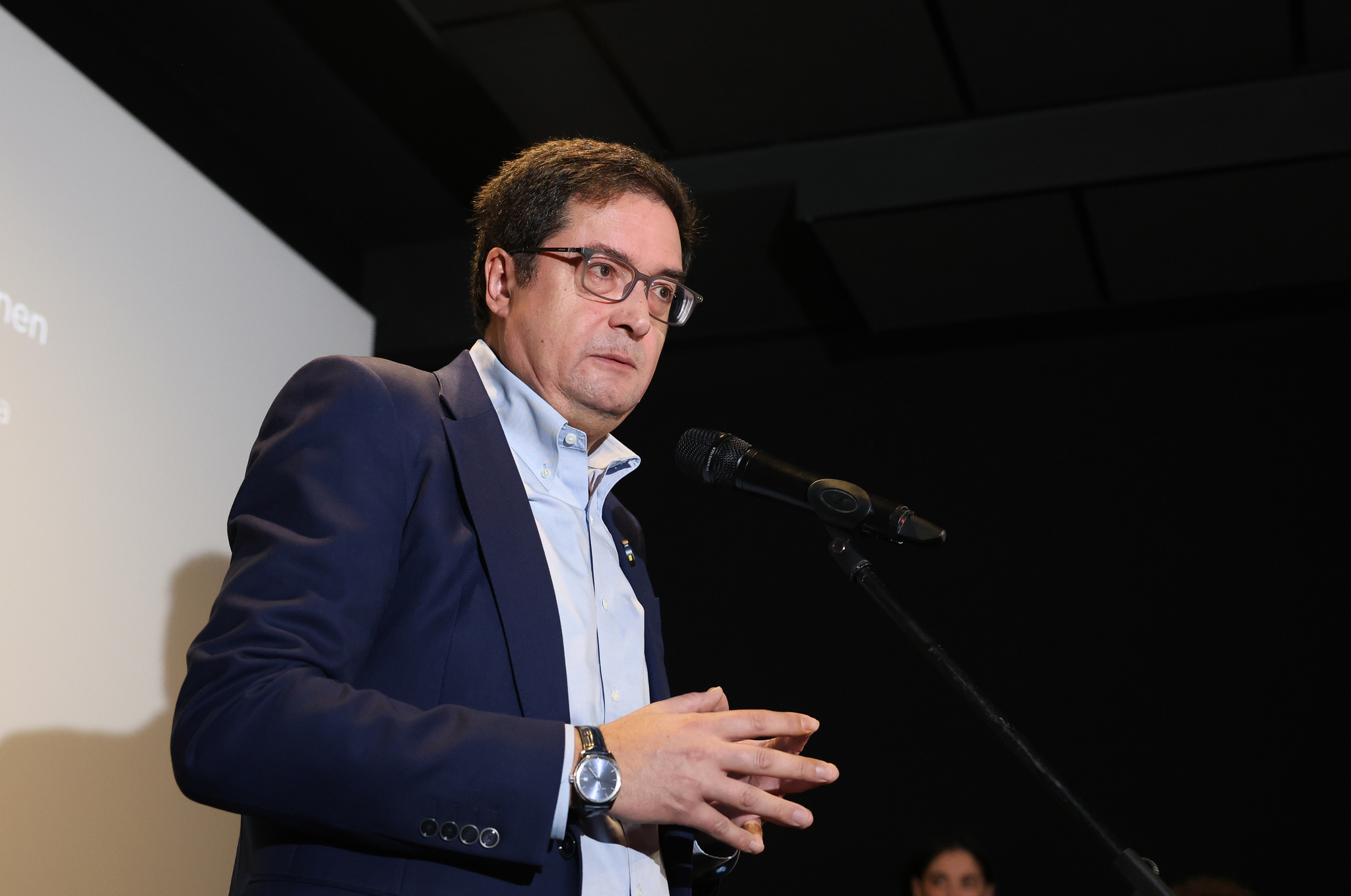 El ministro para la Transformaci&oacute;n Digital y de la Funci&oacute;n P&uacute;blica, &Oacute;scar L&oacute;pez.