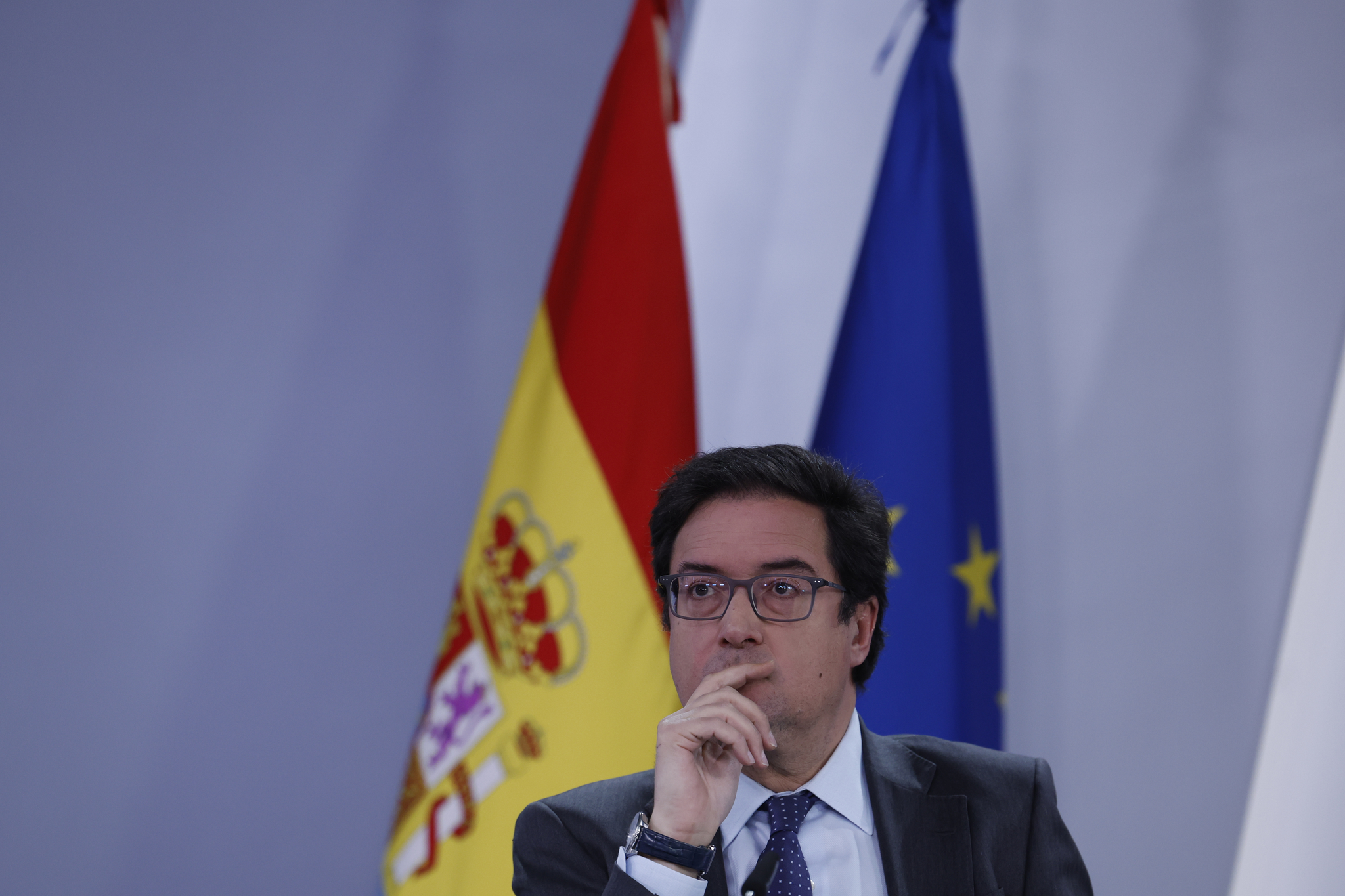 El ministro para la Transformaci&oacute;n Digital y de la Funci&oacute;n P&uacute;blica, &Oacute;scar L&oacute;pez, en una imagen de archivo.