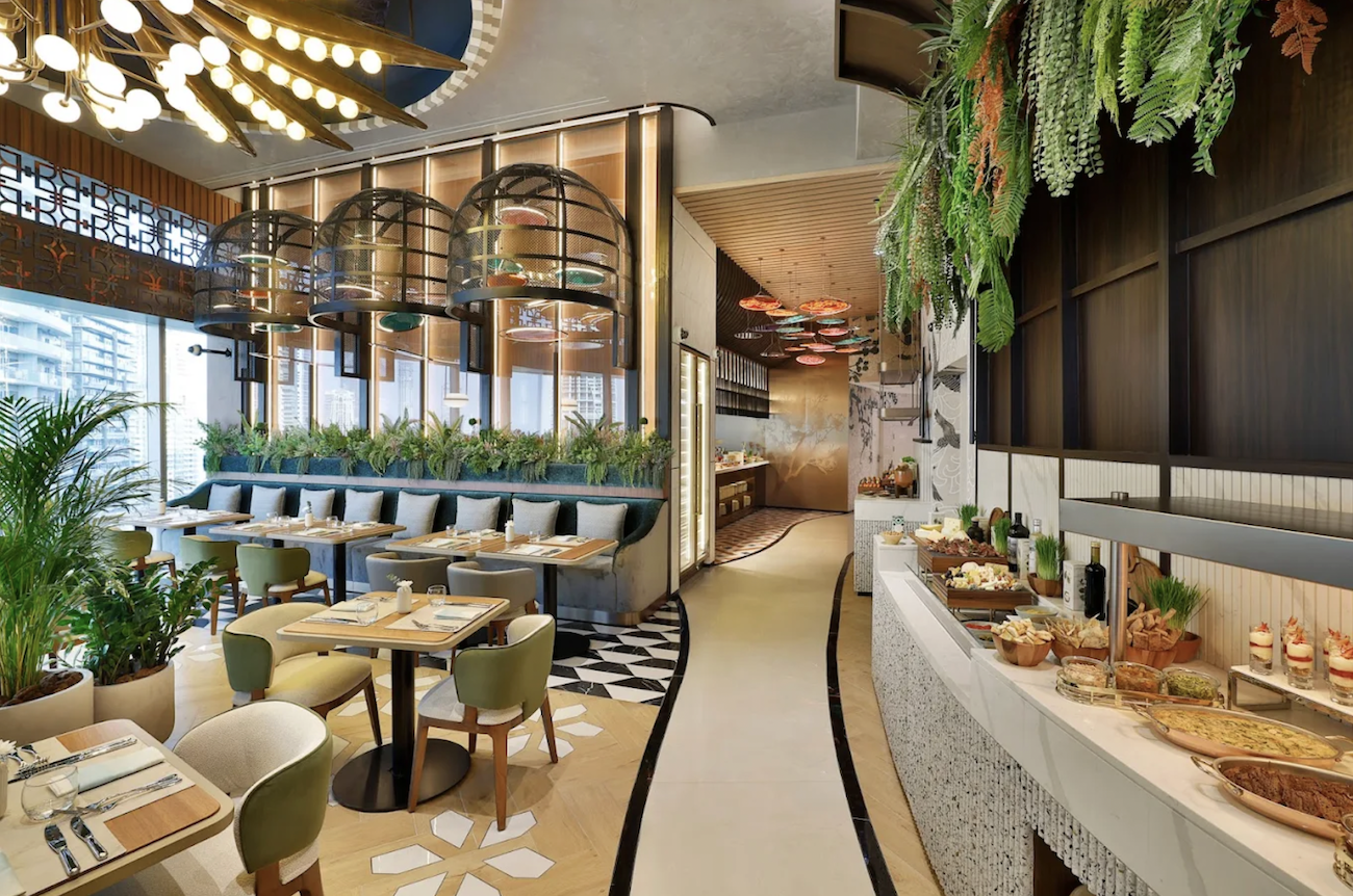 El Ciel Dubai tiene funcionando ya ocho espacios gastronómicos, además de Sky Lounge & Terrace, con panorámica de 360º.