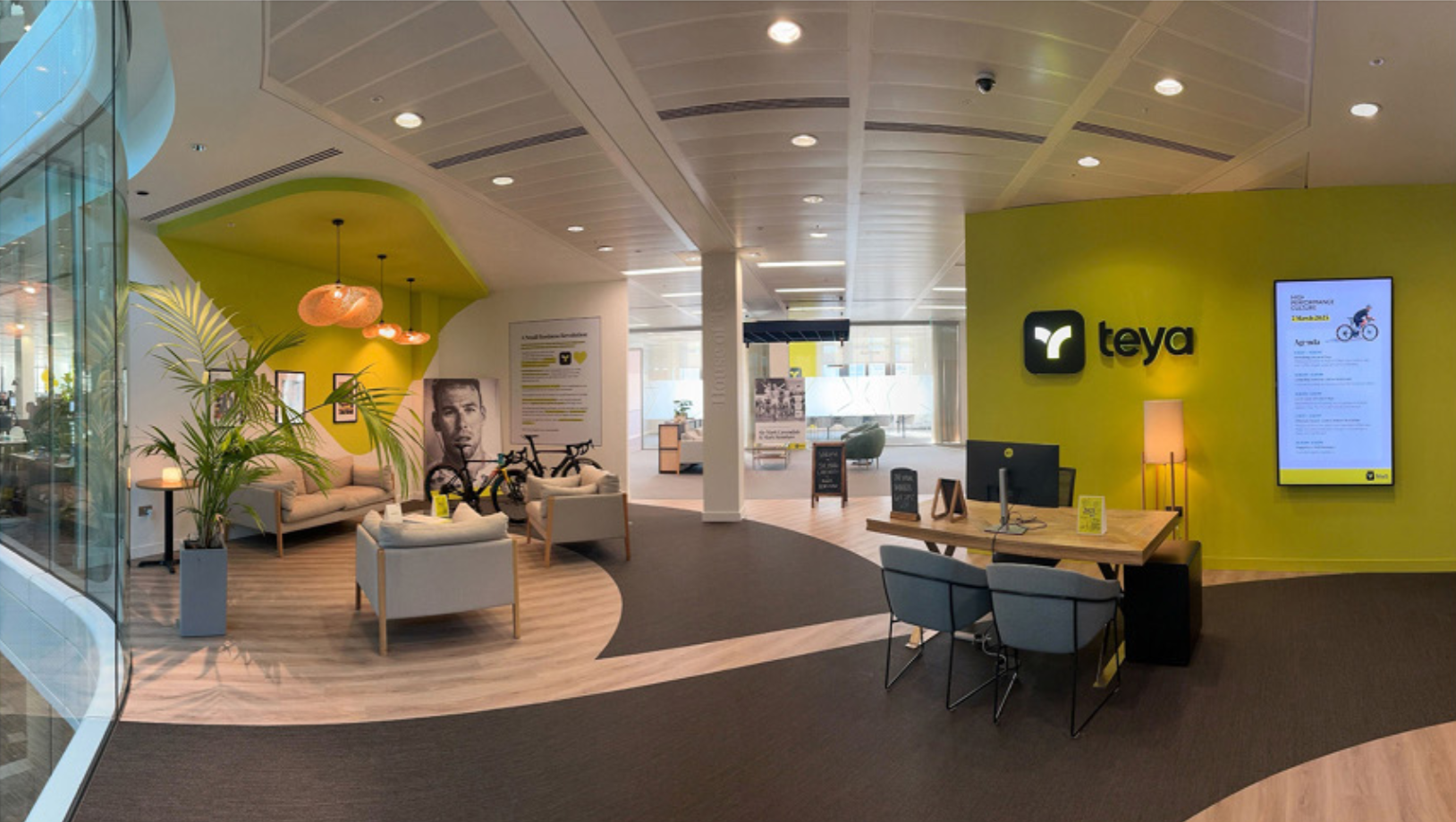 Instalaciones de la 'fintech' británica.