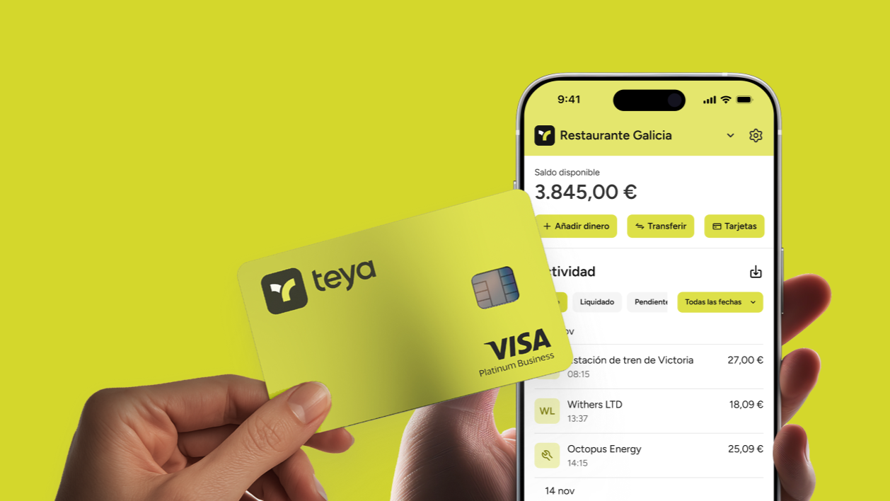 Teya aspira a 20.000 comercios en 2026.