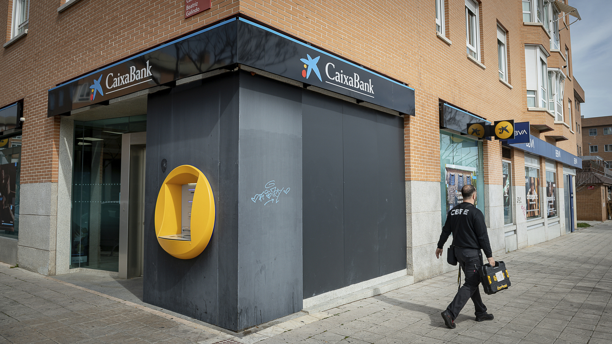 Sucursal de CaixaBank.