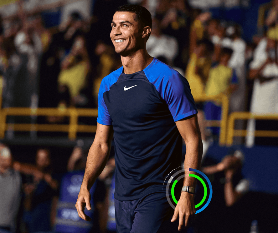 Cristiano Ronaldo es accionista de Whoop.