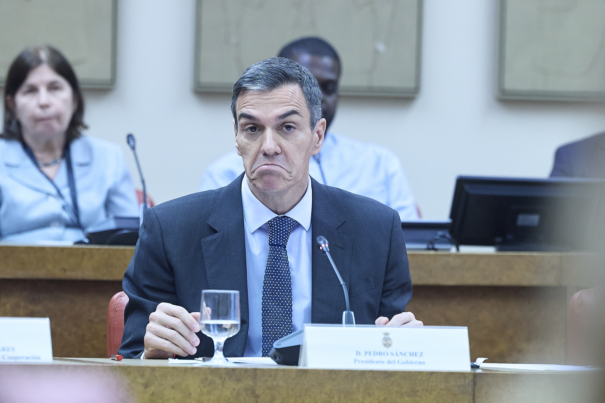 El presidente del Gobierno, Pedro S�nchez, en el Congreso de los Diputados.