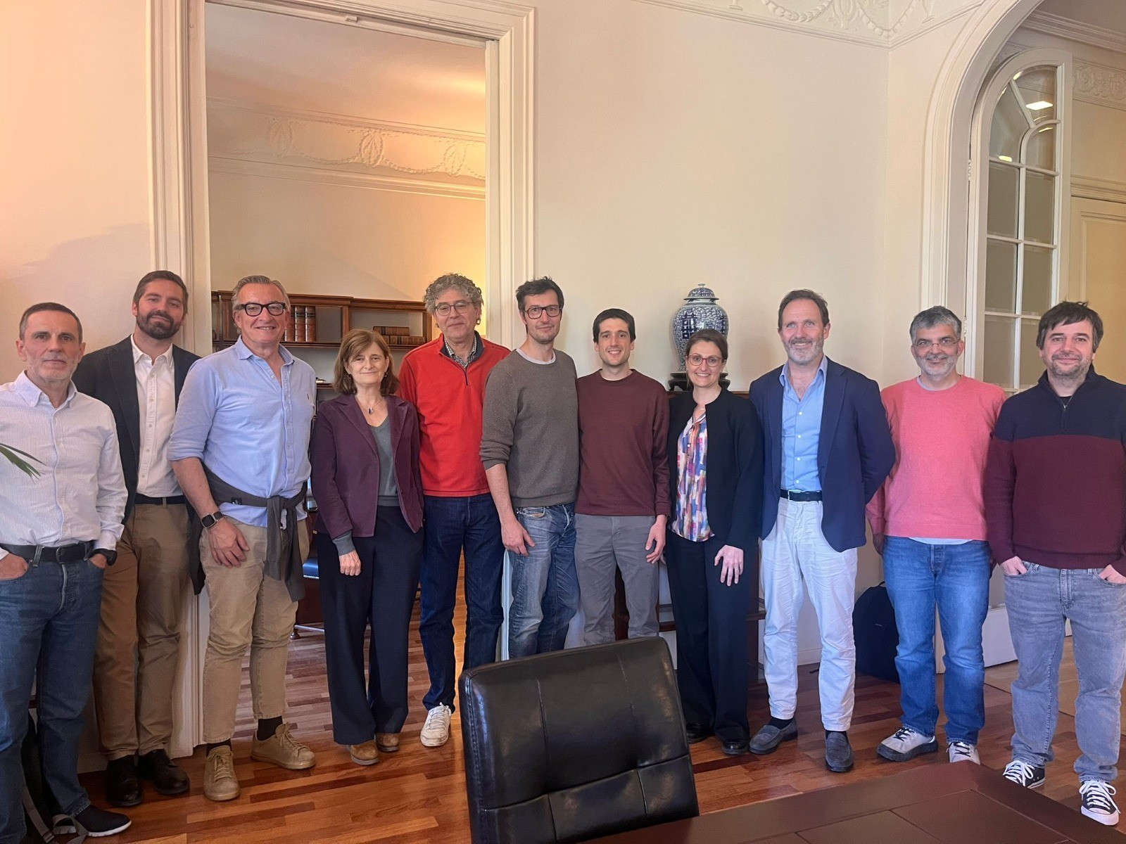 Equipos de Impetux y Bullnet Capital en la firma de la operaci�n de financiaci�n.