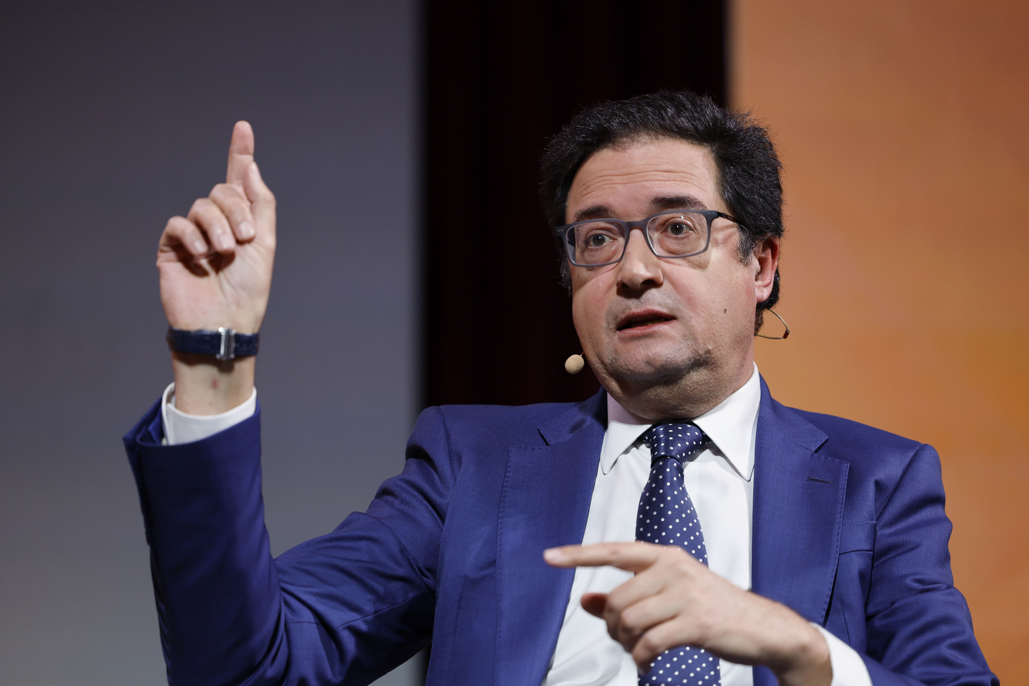 El ministro de Transformaci&oacute;n Digital y Funci&oacute;n P&uacute;blica, &Oacute;scar L&oacute;pez.