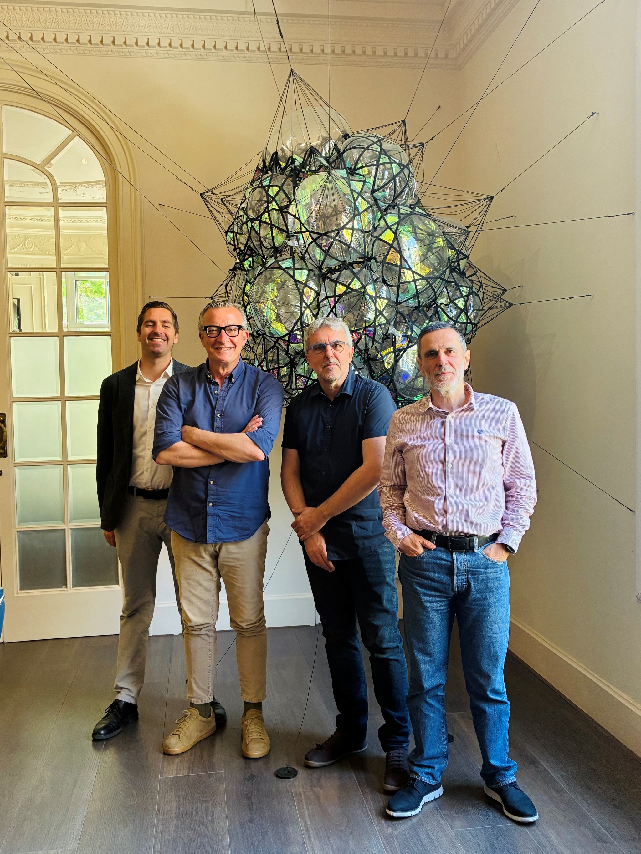 Equipo de FlexiIC, 'spin off' del Instituto de Microelectr�nica de Barcelona.