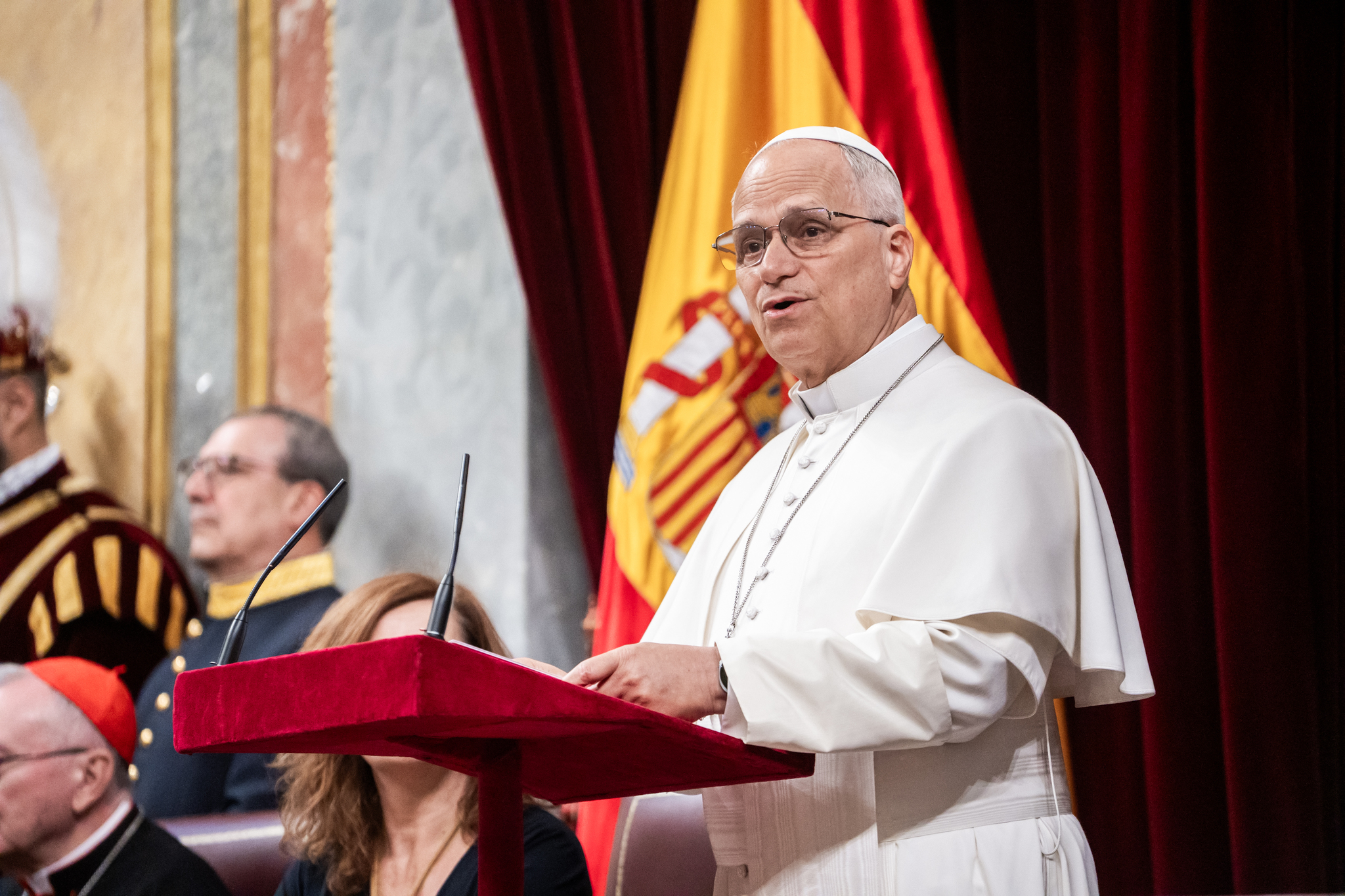 Léon XIV, en el Congreso: "La pluralidad política no debería derivar en una descalificación constante"
