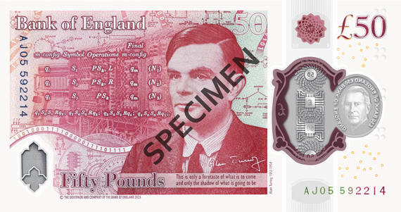 El matemático Alan Turing, conocido por descifrar los códigos de la máquina Enigma durante la Segunda Guerra Mundial.