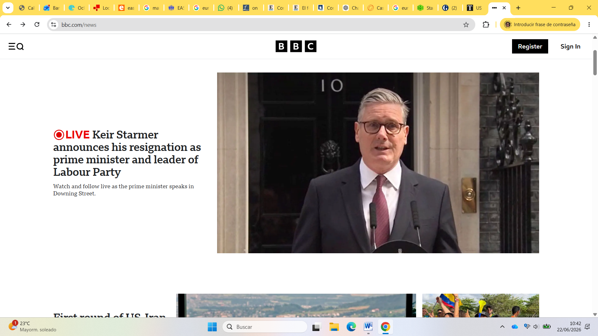 Starmer dimite como primer ministro de Reino Unido y deja paso a Andy Burnham