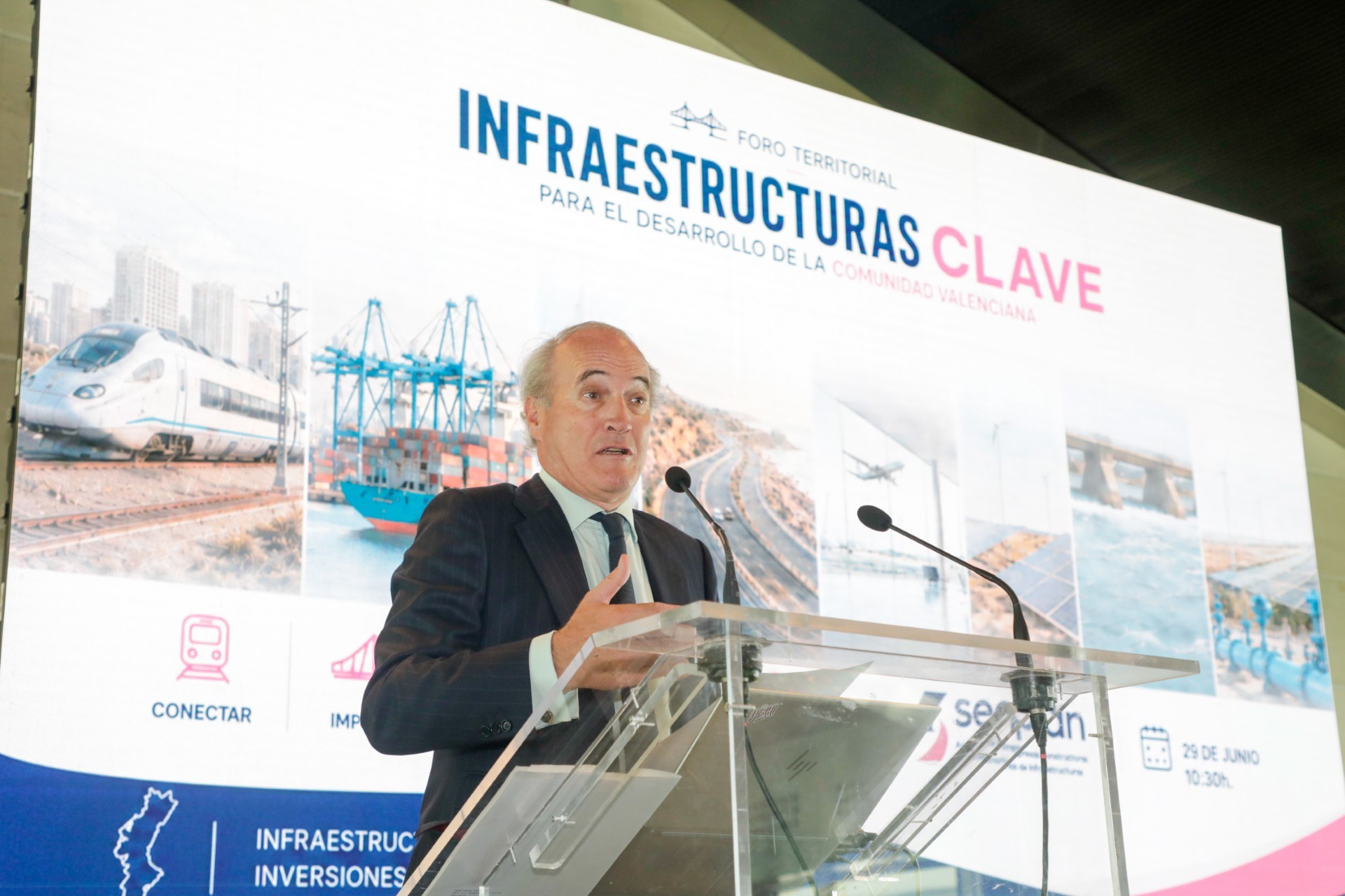 La Comunidad Valenciana necesita 28.700 millones de inversión  en infraestructuras en 10 años