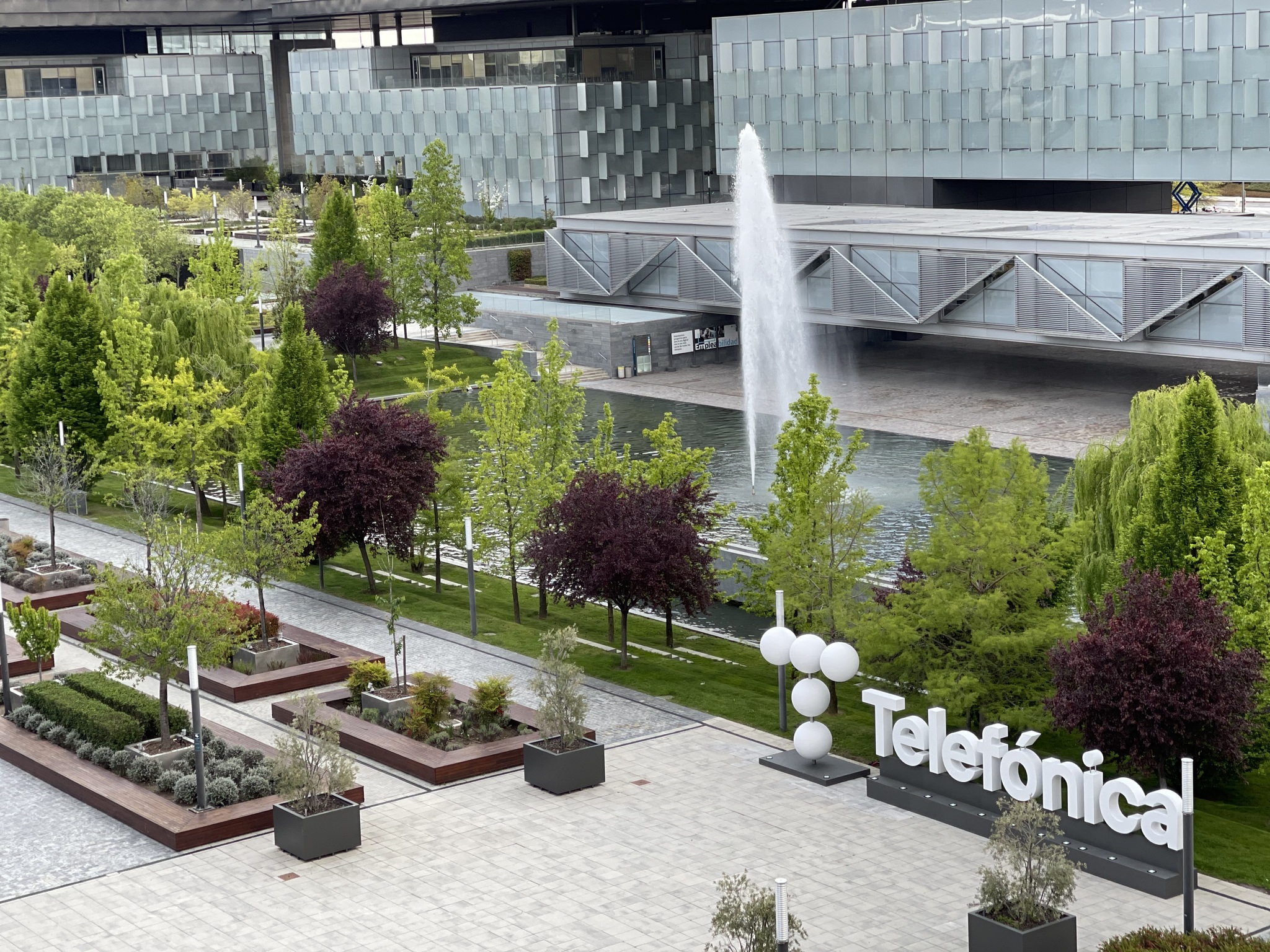 Distrito Telef&oacute;nica en Las Tablas (Madrid)