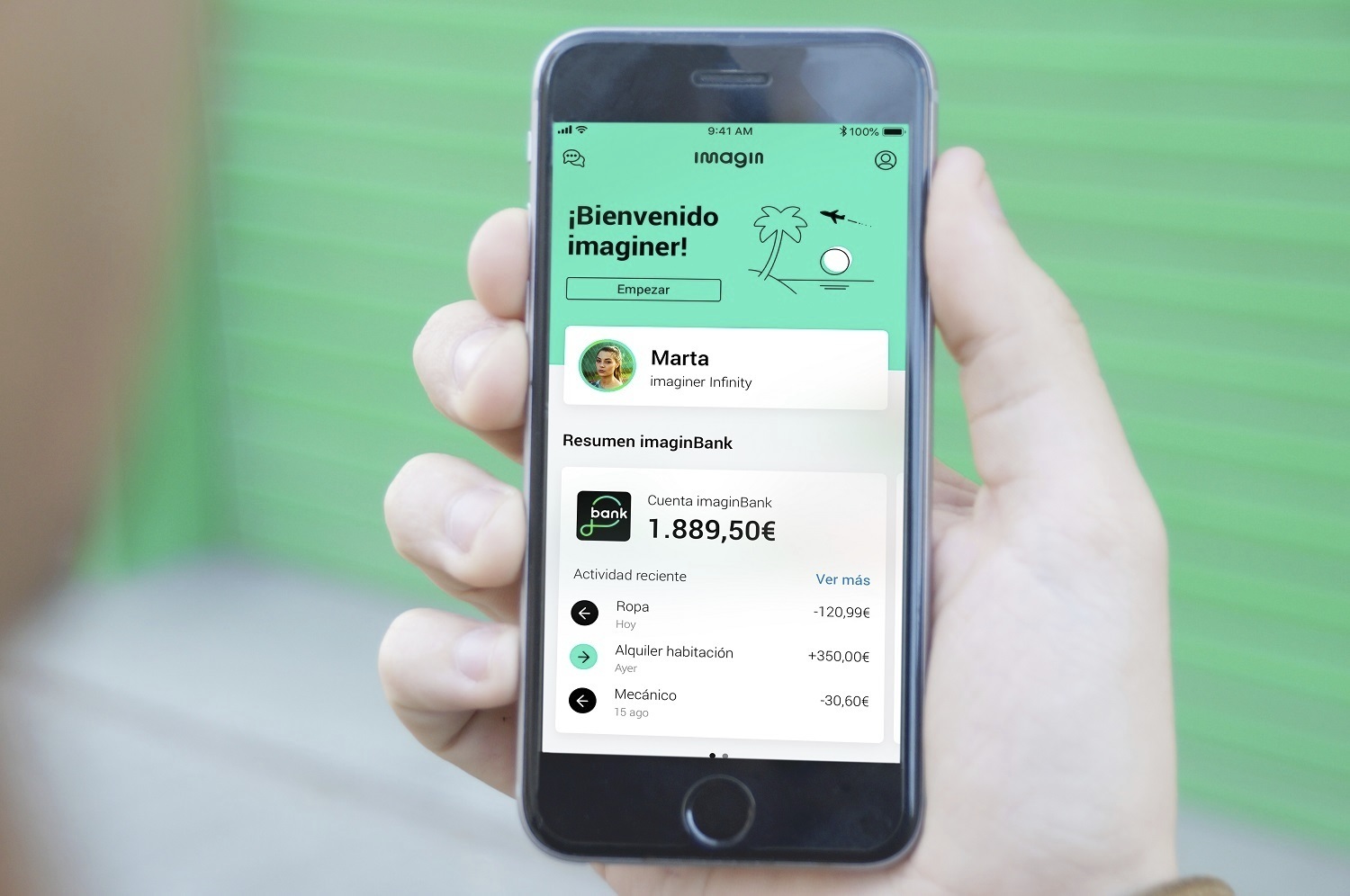 Imagin, el banco digital de CaixaBank, triplica la cifra de depósitos de Revolut