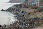 La entrada masiva de inmigrantes en Ceuta, en imágenes