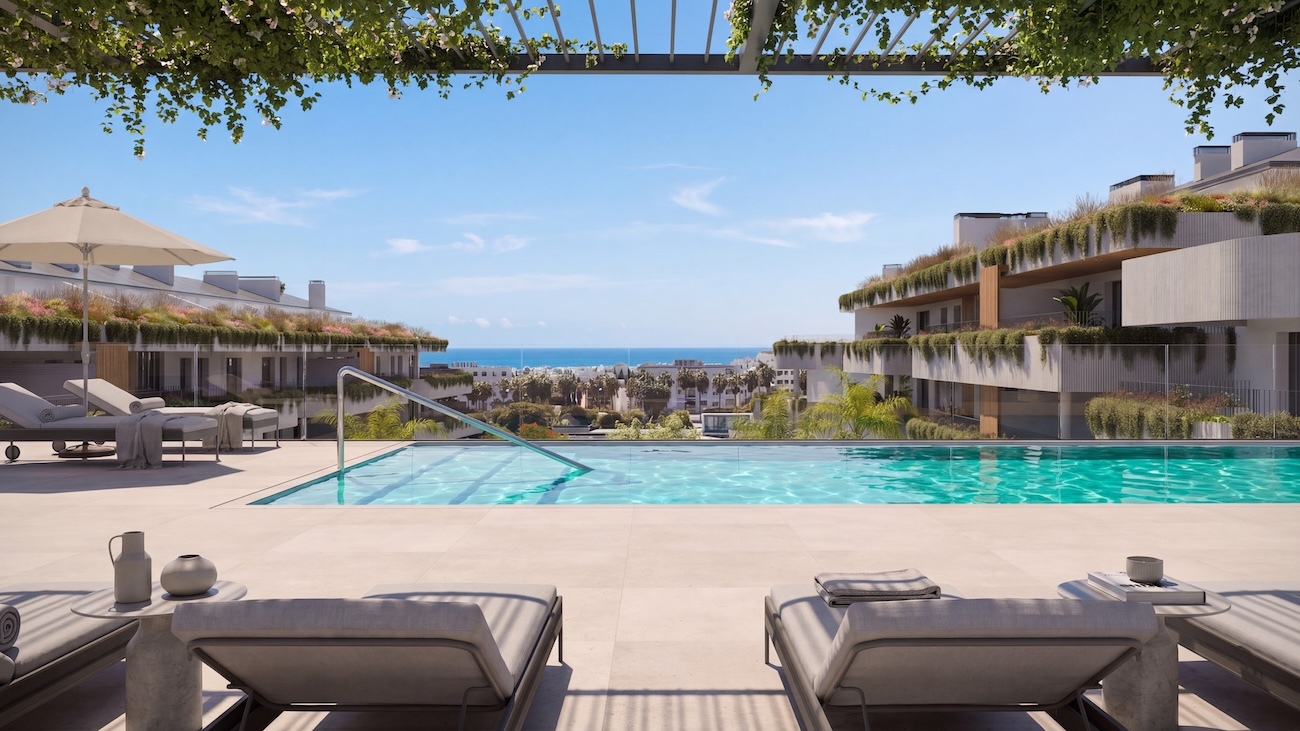 De las cuatro piscinas de agua salada del complejo, una de ellas es infinity y está en el Rooftop Lounge, reservado solo para adultos.