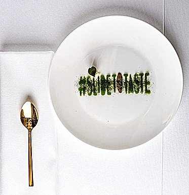 El plato llamado 'Slide to taste'.