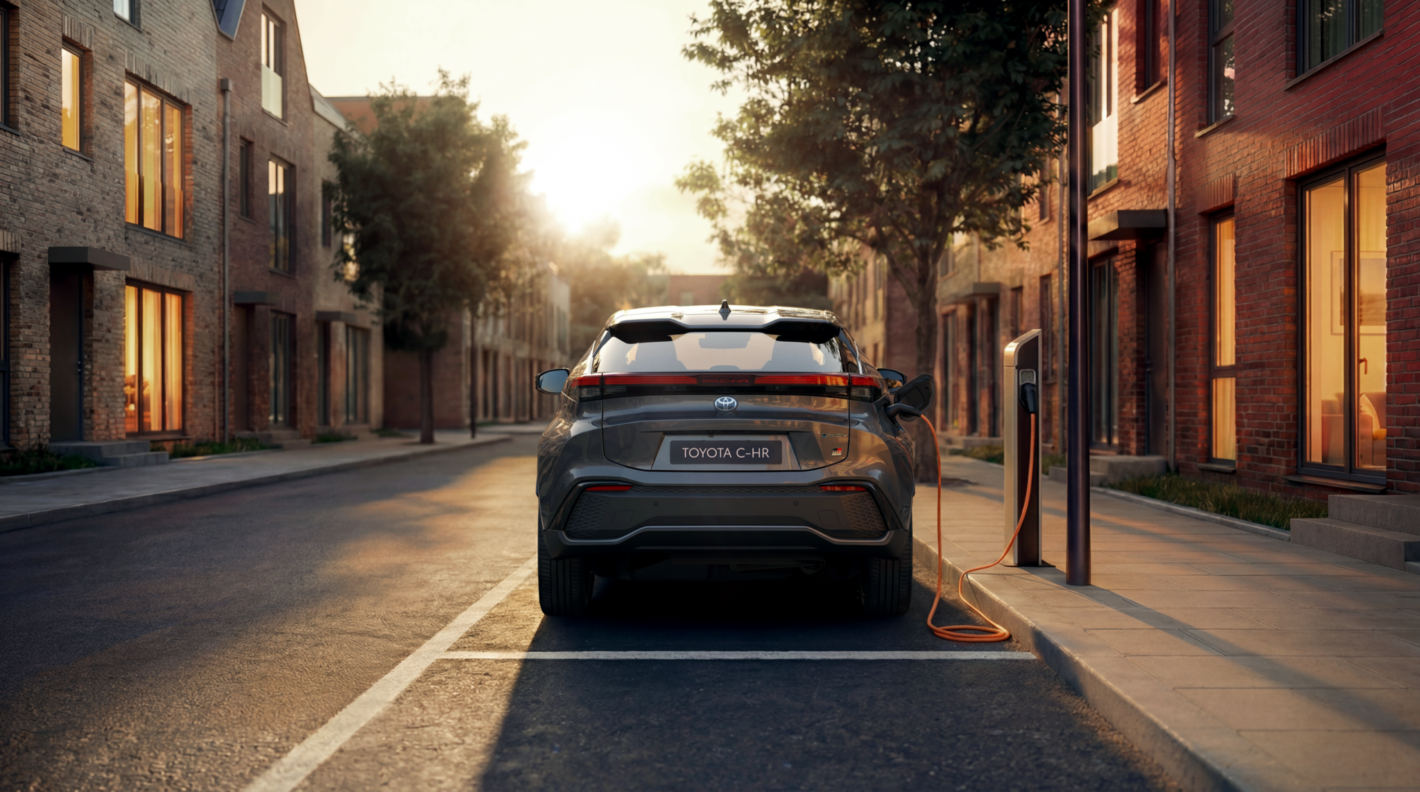 El Toyota C-HR es uno de los híbridos enchufables más vendidos en España.