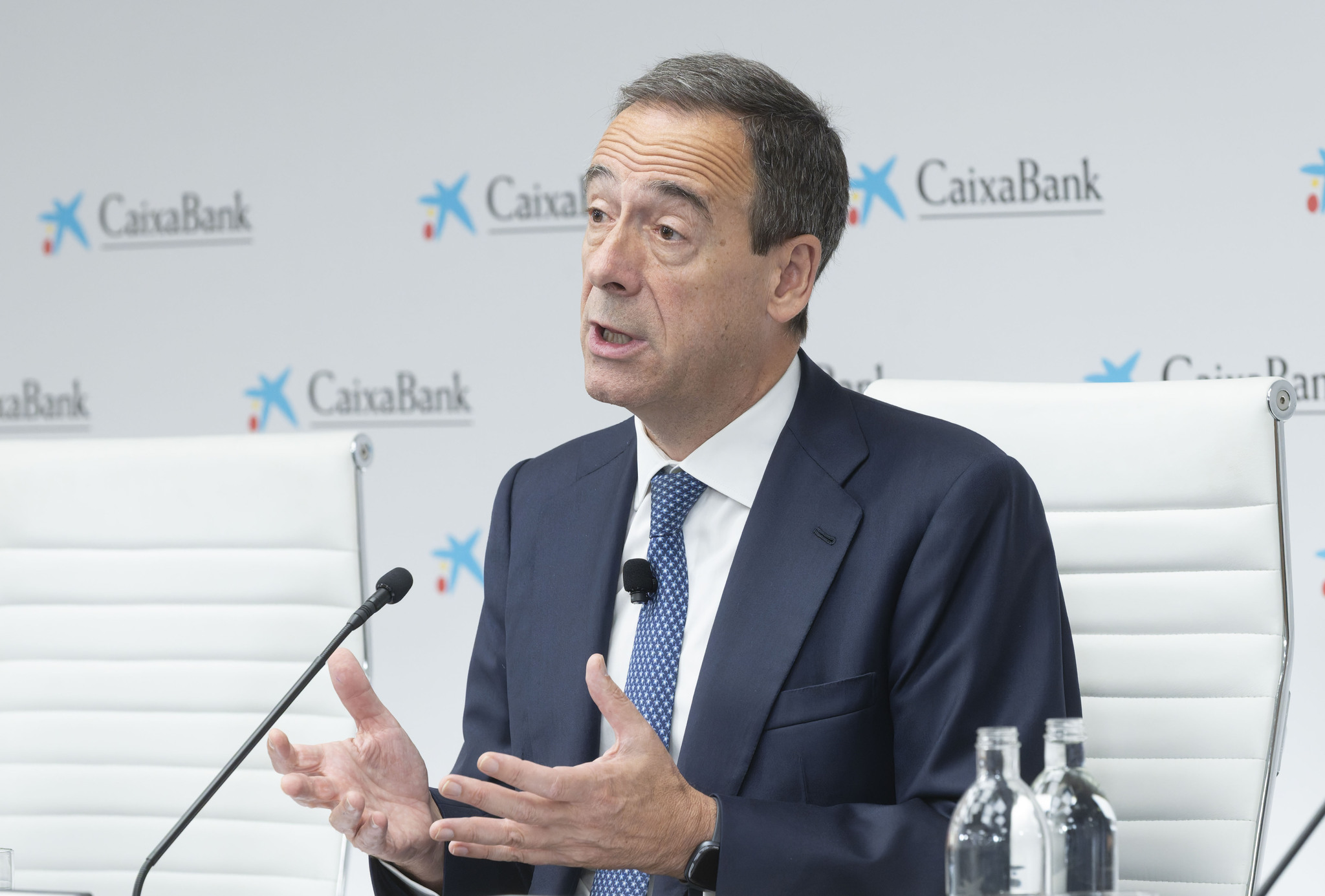 Gonzalo Gort�zar, consejero delegado de CaixaBank.