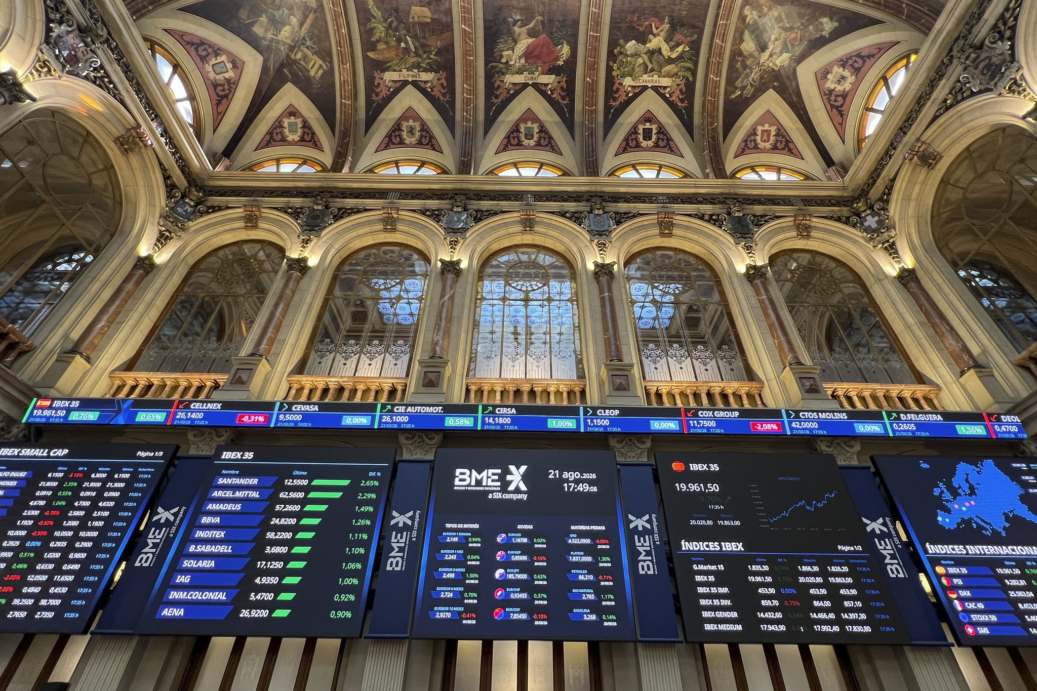El Ibex quiere recuperar los 20.000 puntos