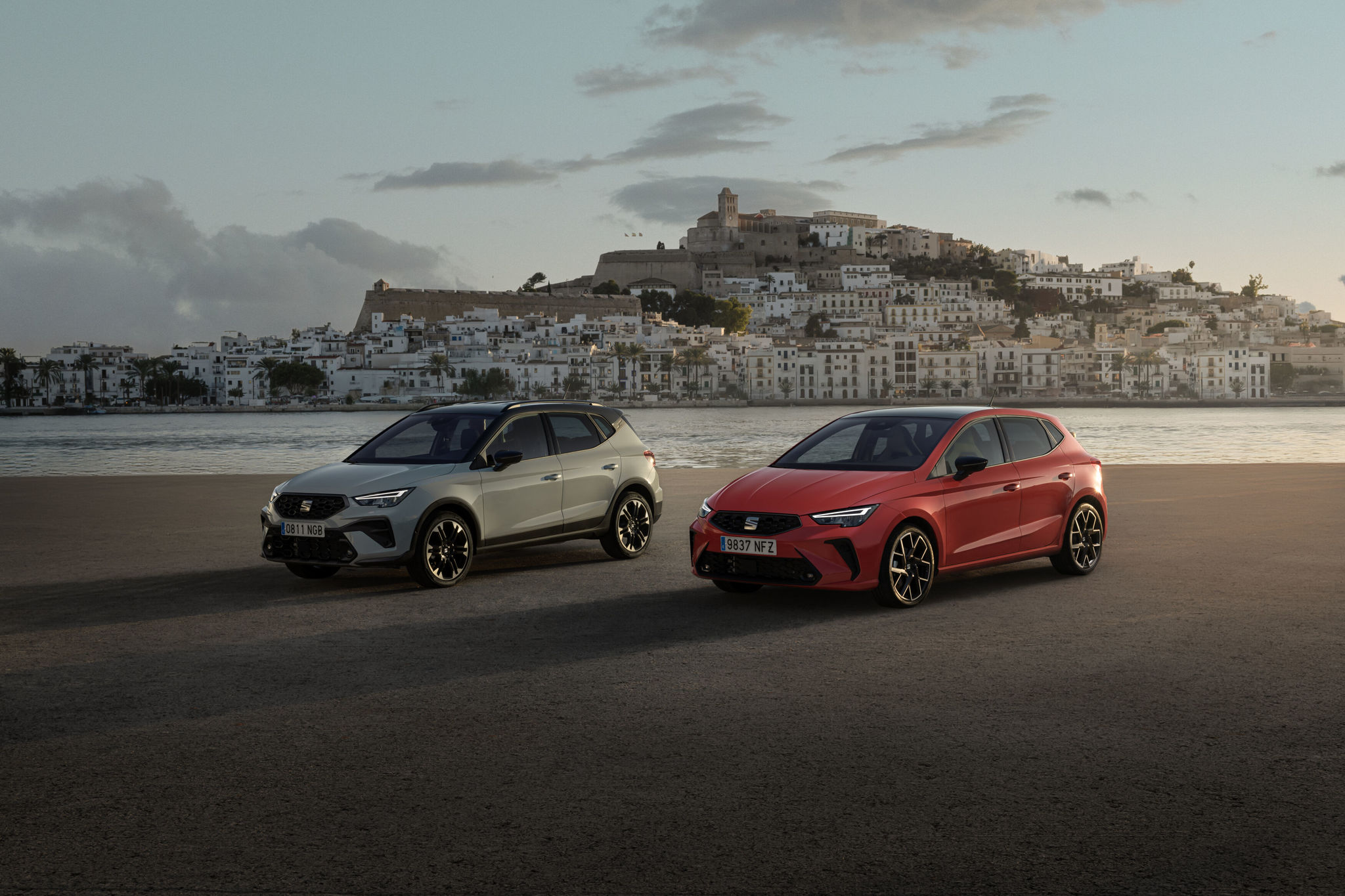 Los nuevos Seat Arona y Seat Ibiza.