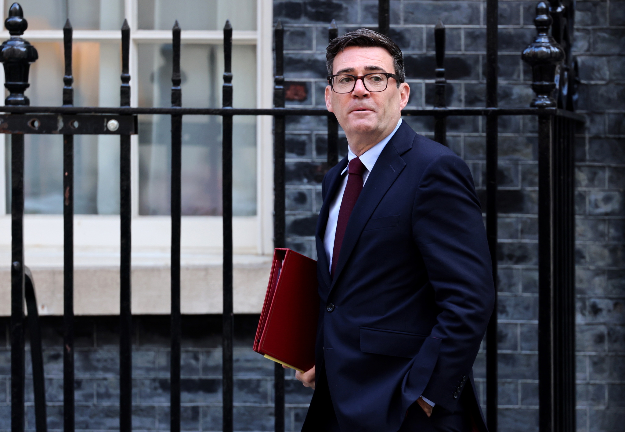 El primer ministro británico, Andy Burnham.