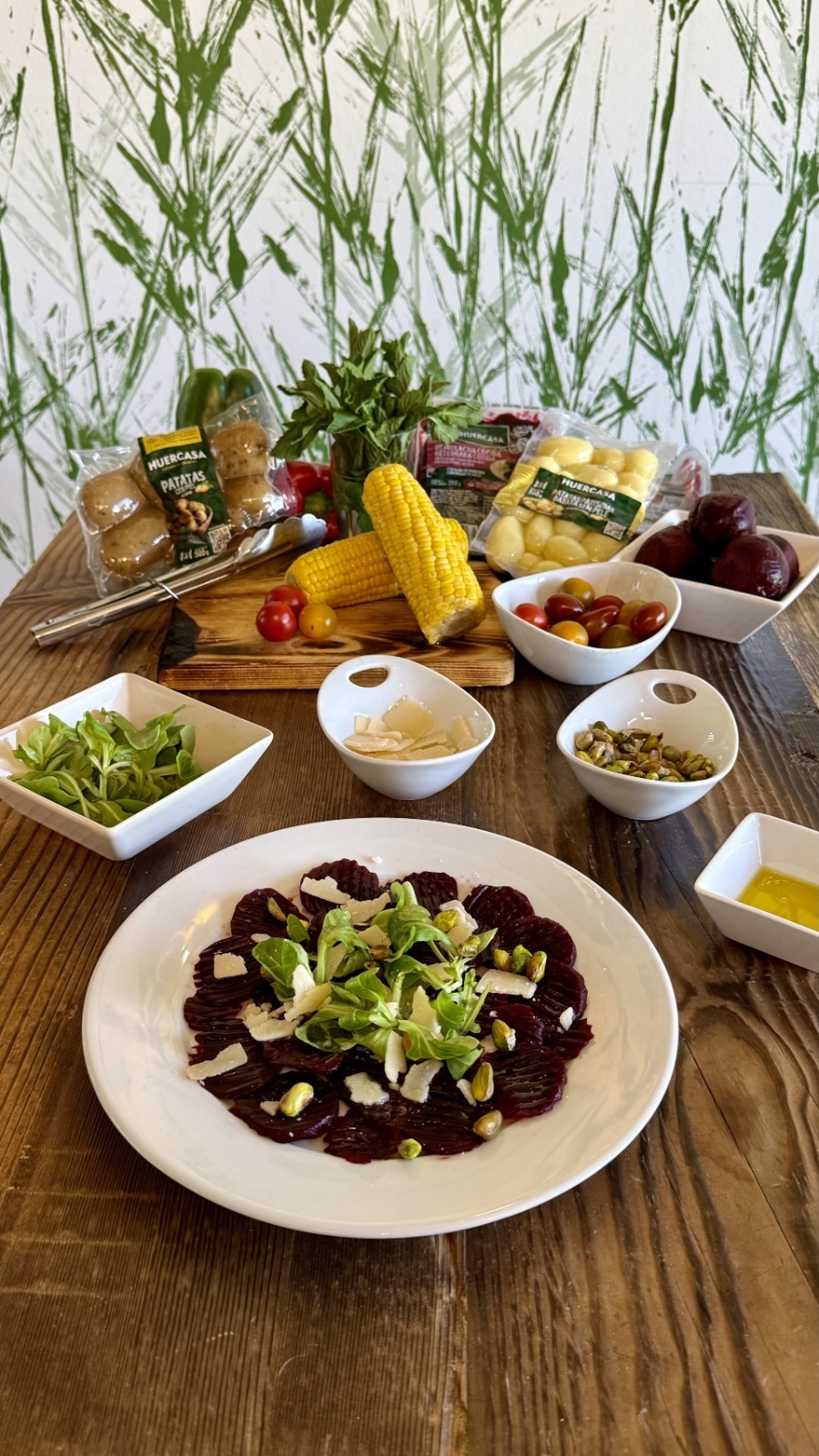 DIETA SALUDABLE. El gran objetivo de Huercasa es potenciar el consumo vegetal y educar para comer más saludable.