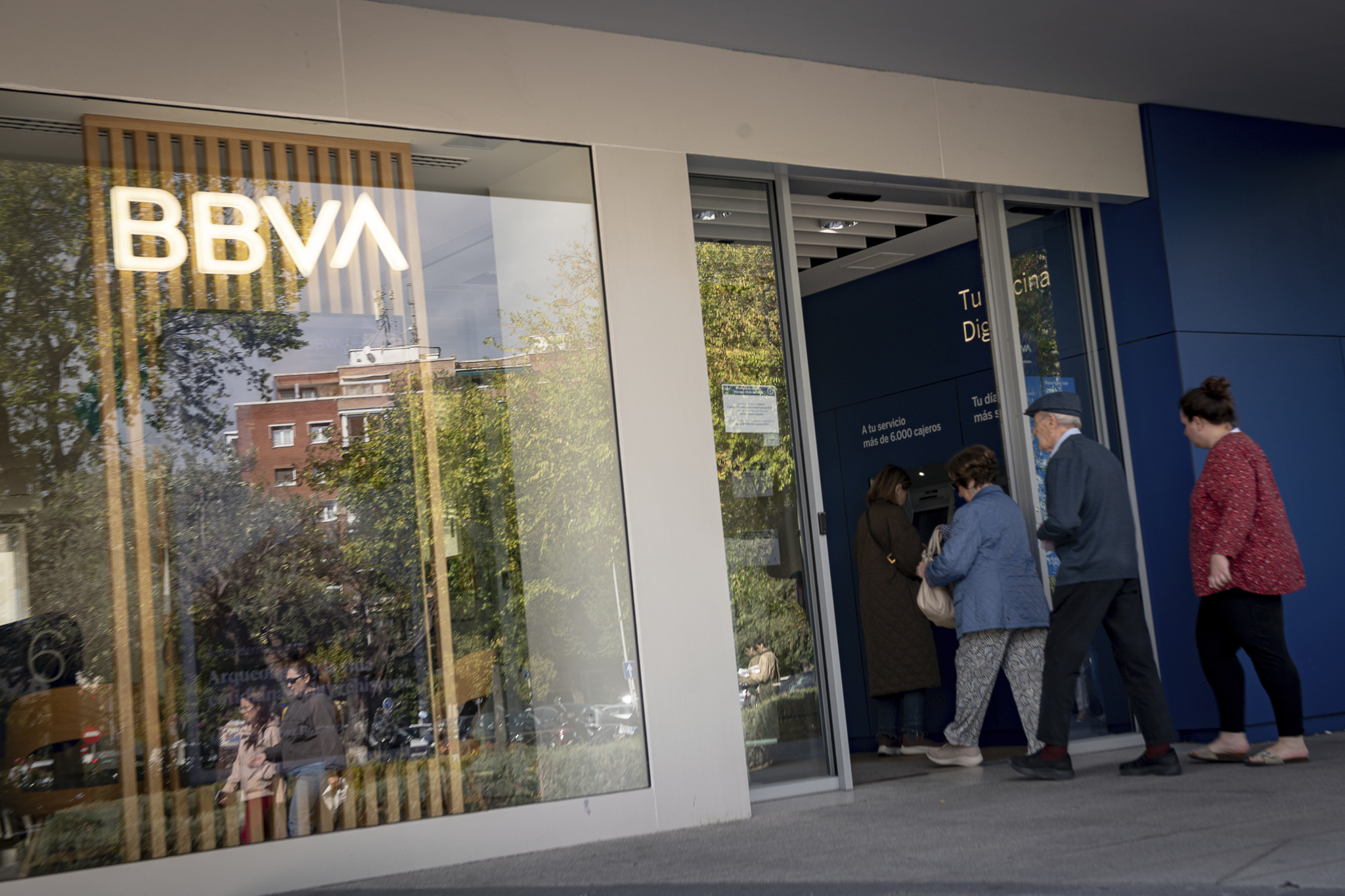 Oficina de BBVA.