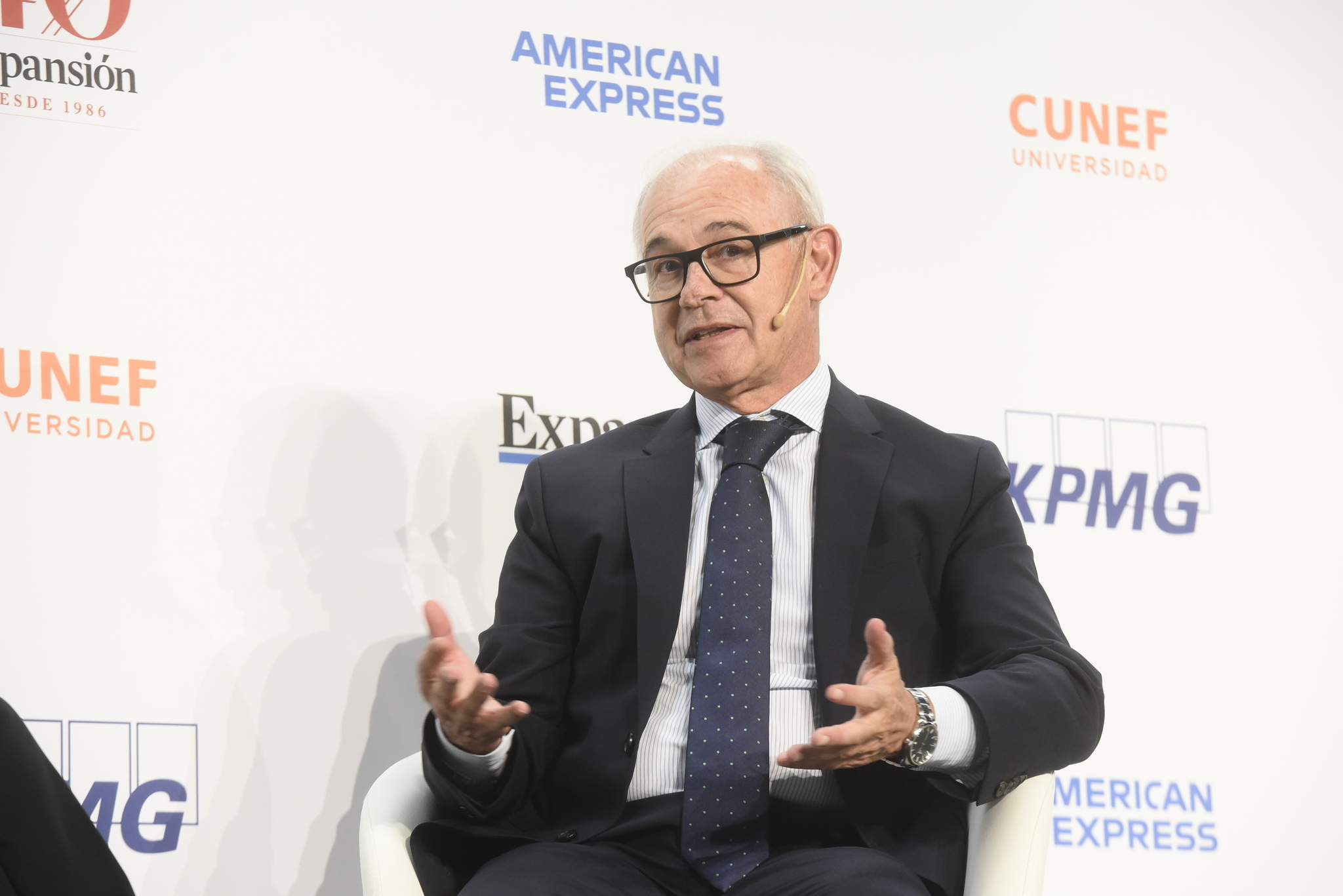 Isidro Rubiales, consejero delegado de Unicaja, durante el XVII ENCUENTRO FINANC