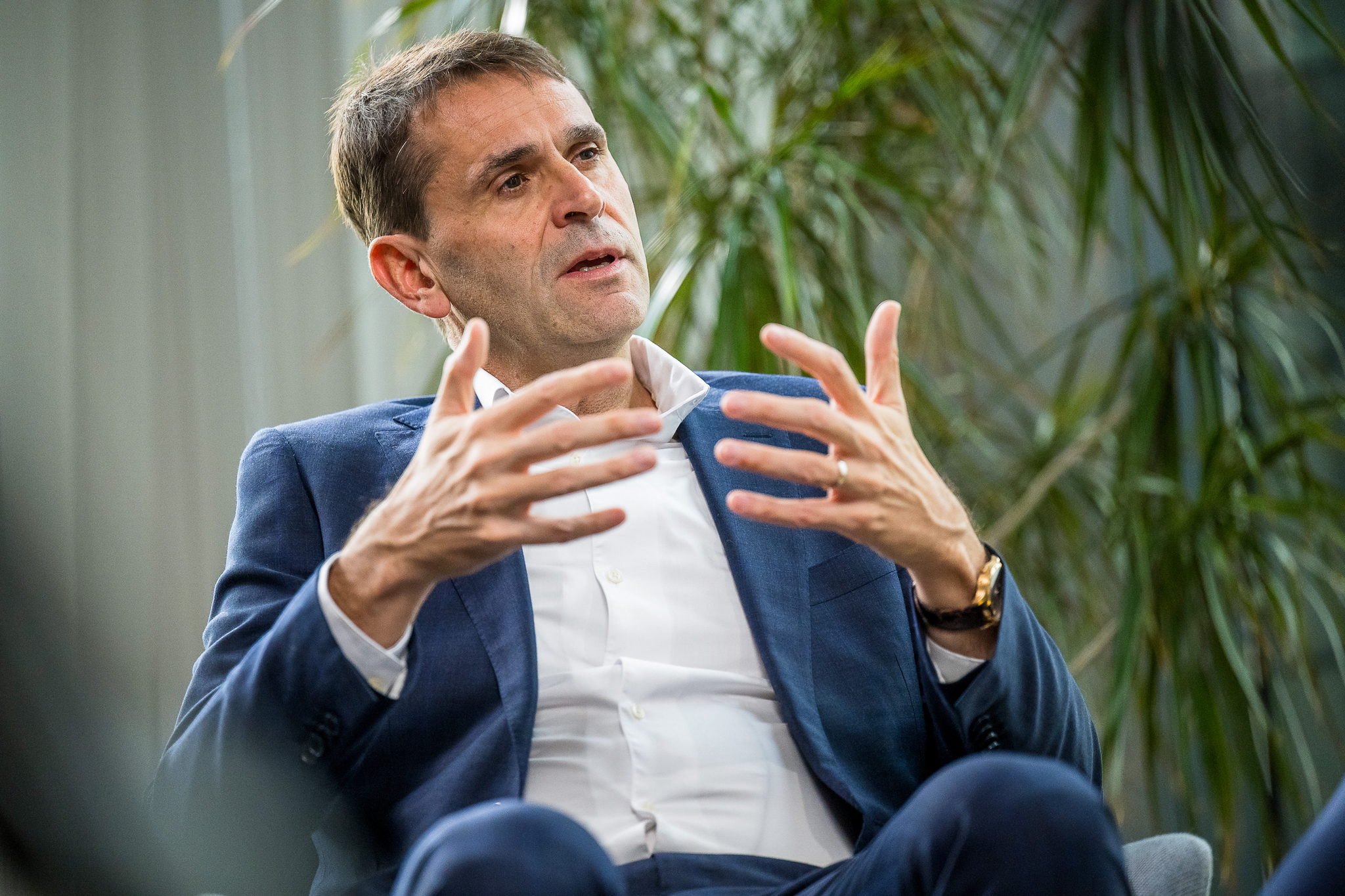 El consejero delegado de ASML, Christophe Fouquet.