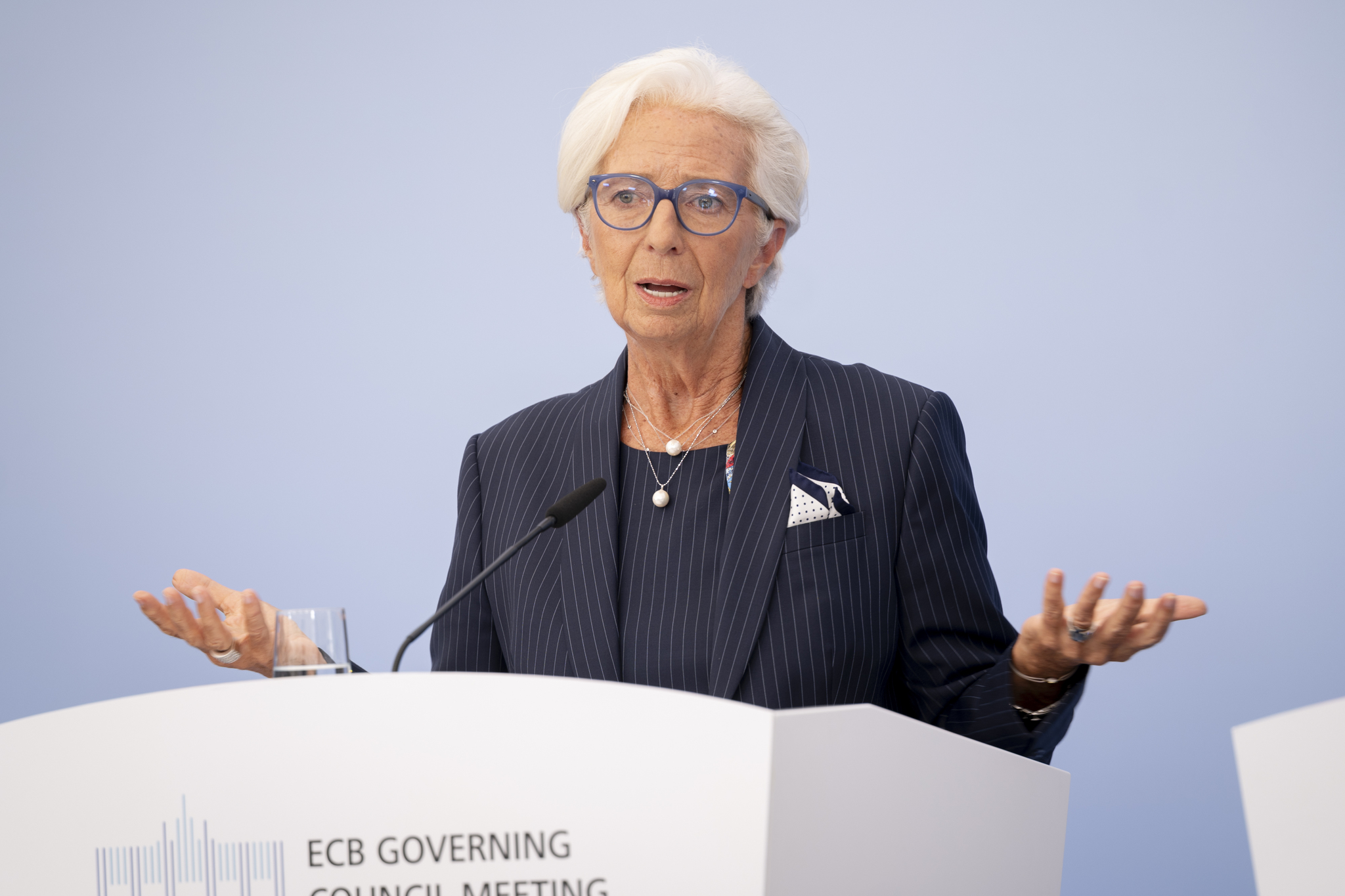Christine Lagarde, presidenta del Banco Central Europeo (BCE).