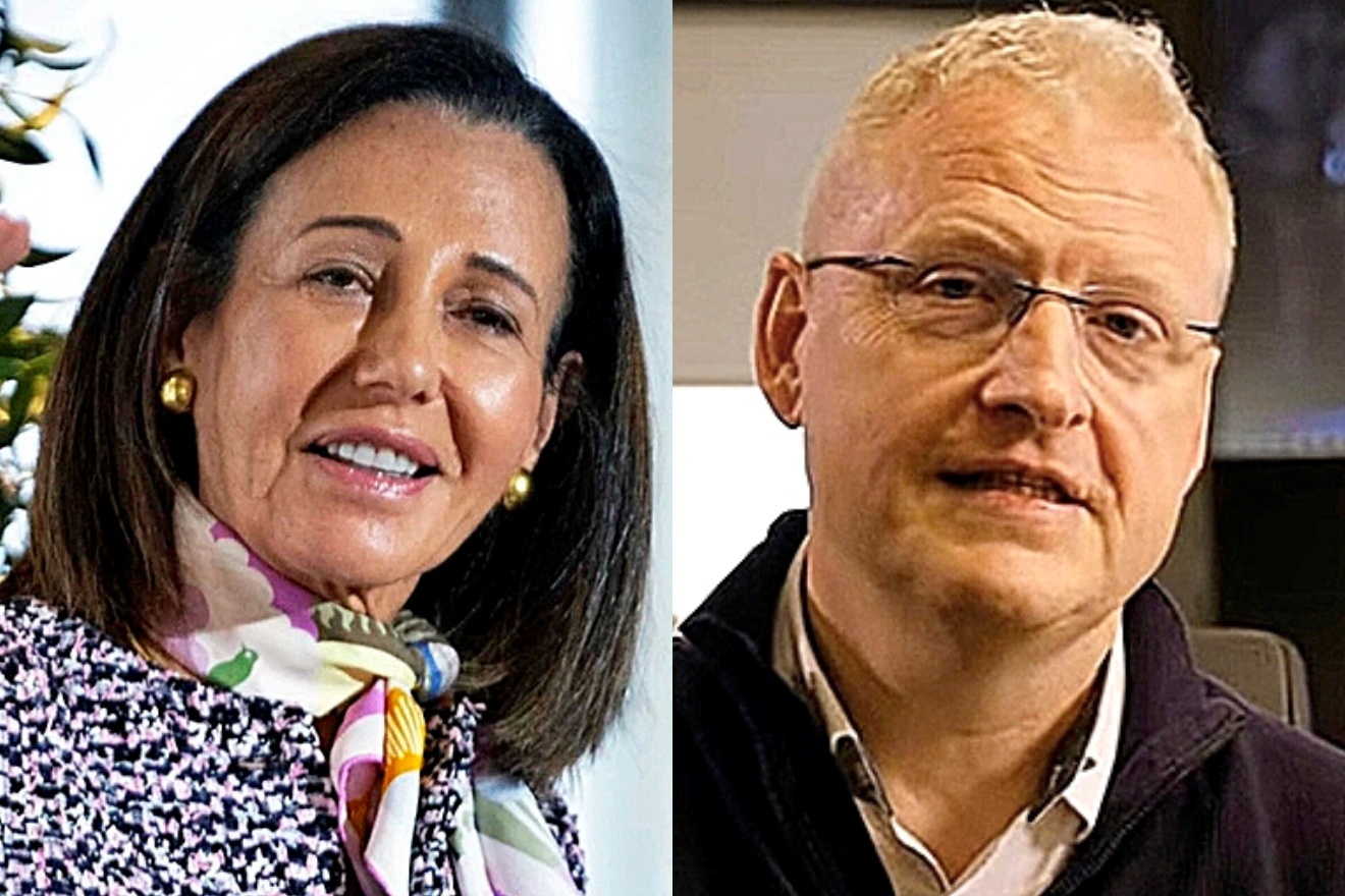 Ana Botín, presidenta de Banco Santander, supervisa la estrategia de IA, que lidera Ricardo Martín, director de 'Data &AI' global de la entidad.