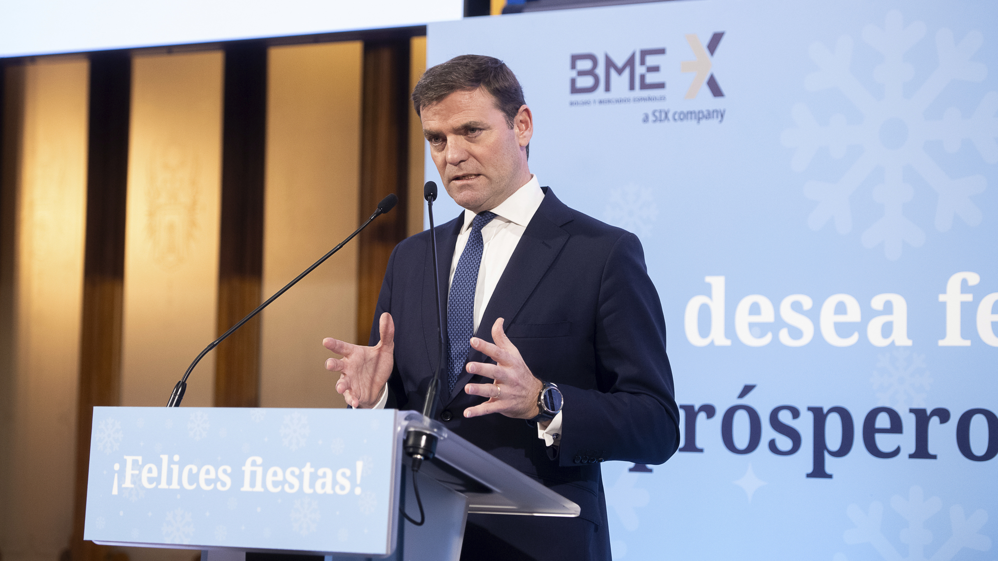 Juan Flames, consejero delegado de BME.