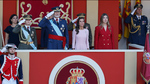 Los reyes presiden el desfile del 12 de octubre por la Fiesta Nacional
