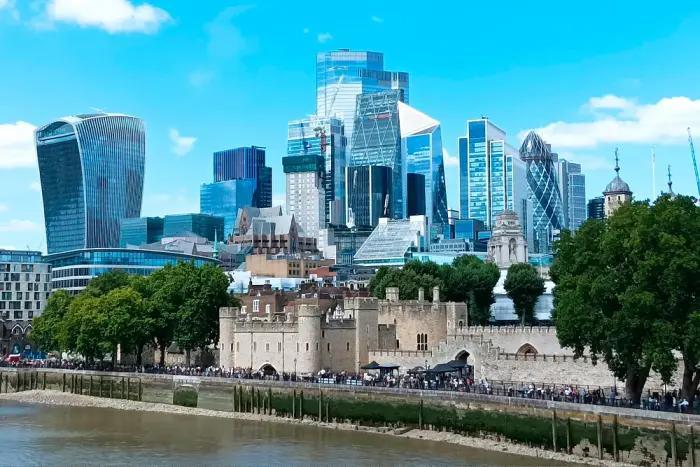 Imagen de la City de Londres.